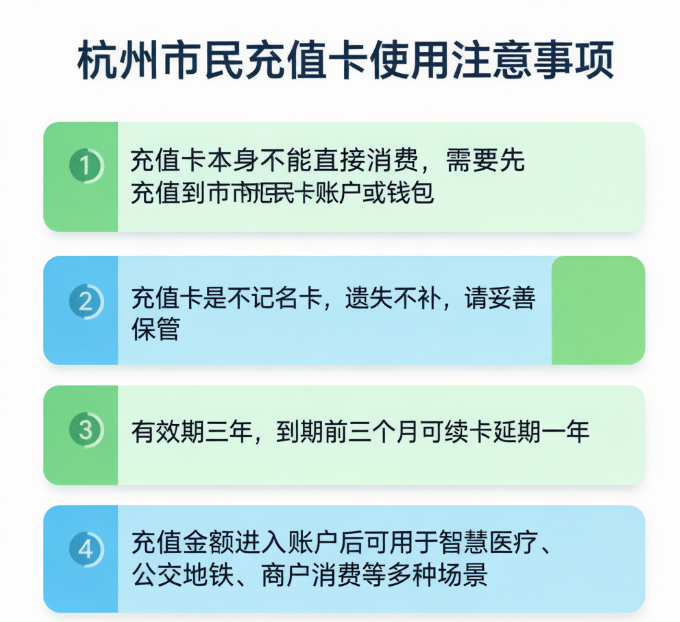 杭州市民充值卡是充值什么的?